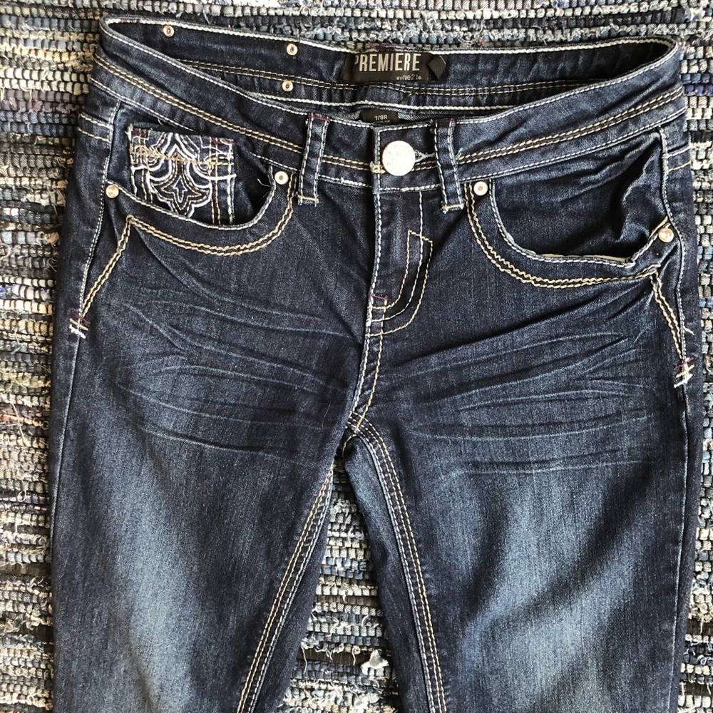 Premier Denim size 7/8 embellished